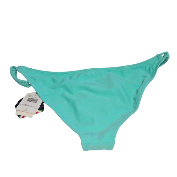 Volcom Womens XL Swimsuit Bikini Bottoms Simply Solid Full Carvico Green Teal - Picture 5 of 14